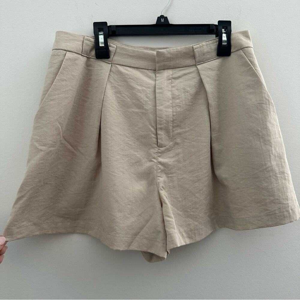 Mustard Seed High Waist Tan Shorts for Effortless Style Size Large